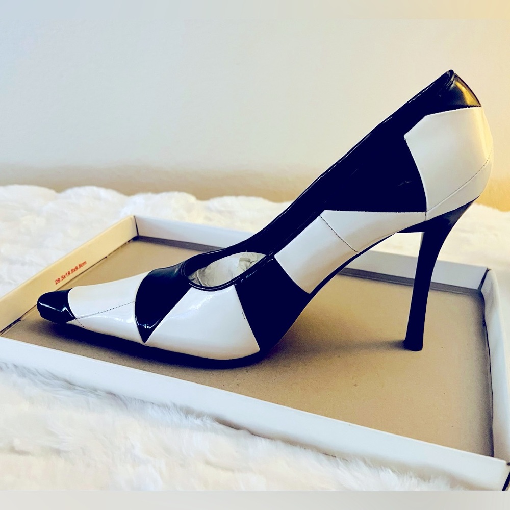 Gently used Gabriella Rocha heels. Black and white, size women’s 10.